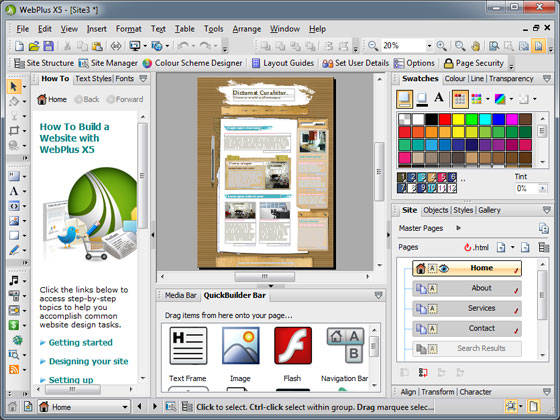 Serif WebPlus X5