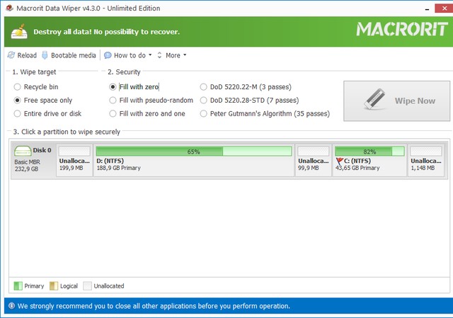 Macrorit Data Wiper 4.3.0 Unlimited Edition