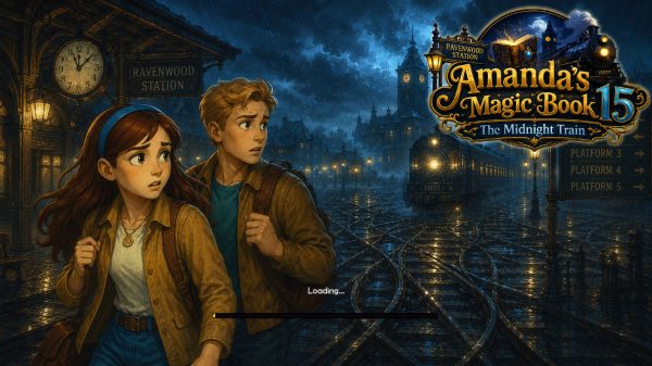 Amanda's Magic Book 15: The Midnight Train